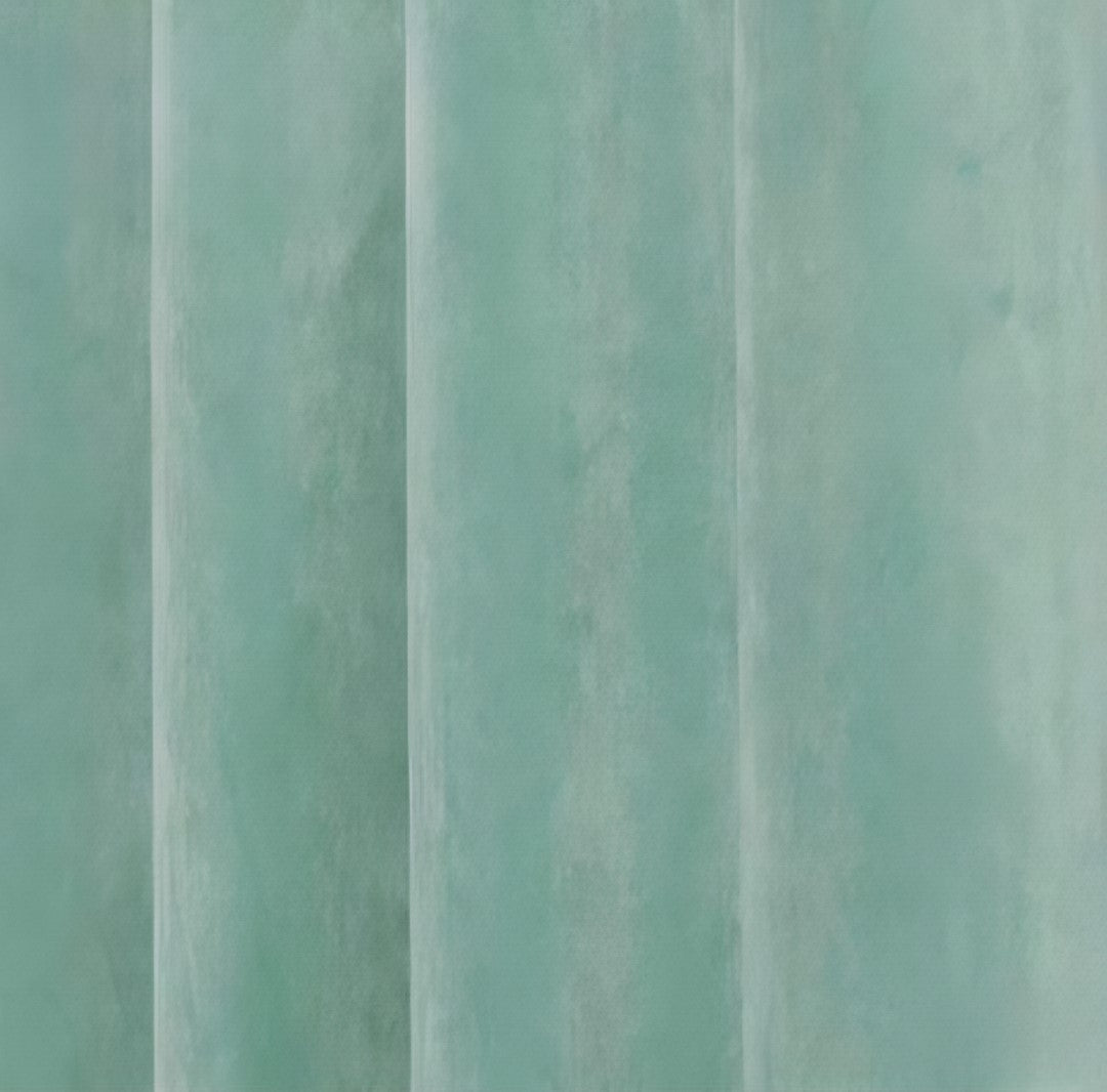 ZOQ Linen Velvet Curtain Seafoam Teal fabric texture